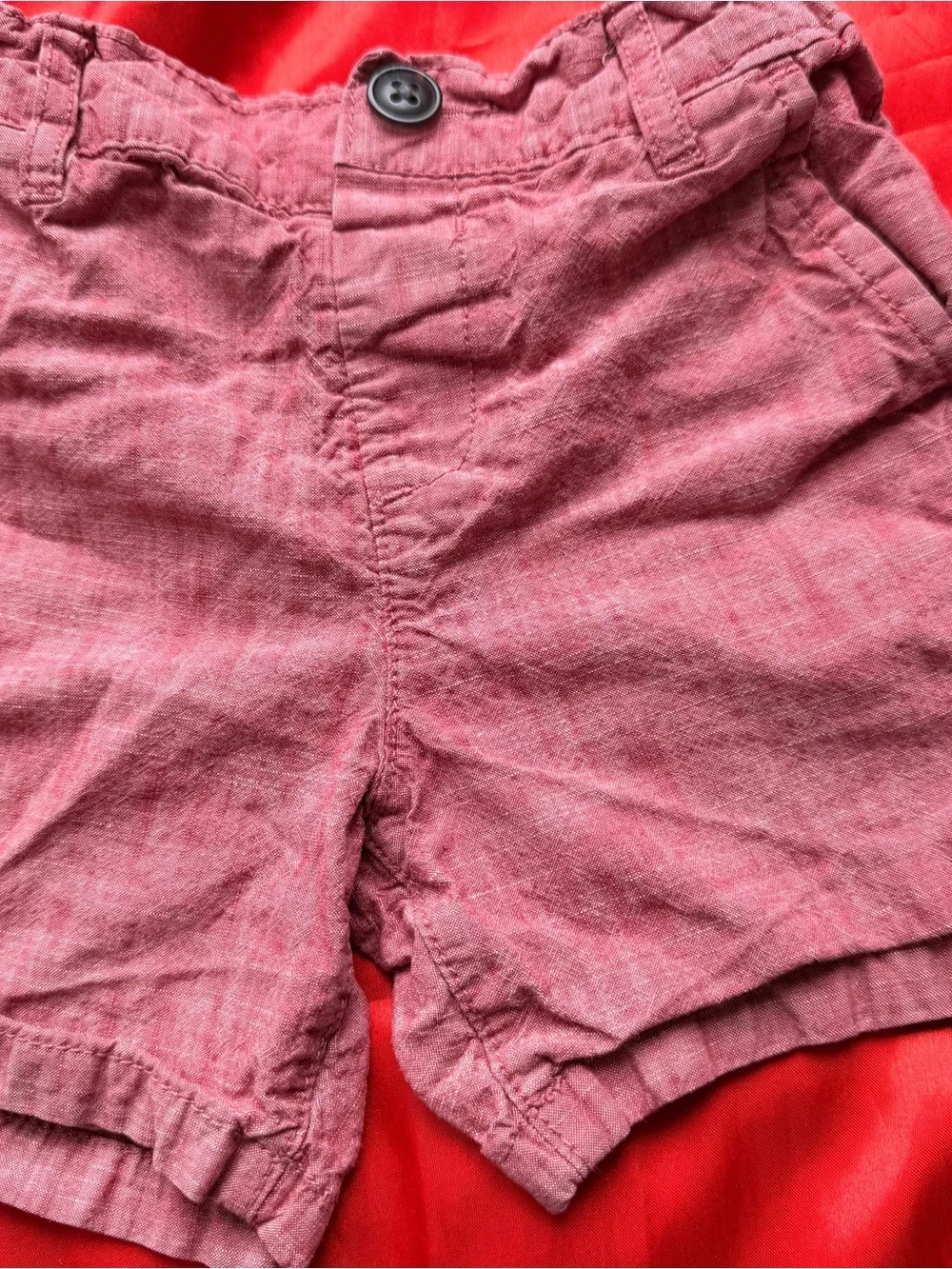 The Children's Place Kids Shorts - Tan, Navy, Light Blue, Brick Red size 2T